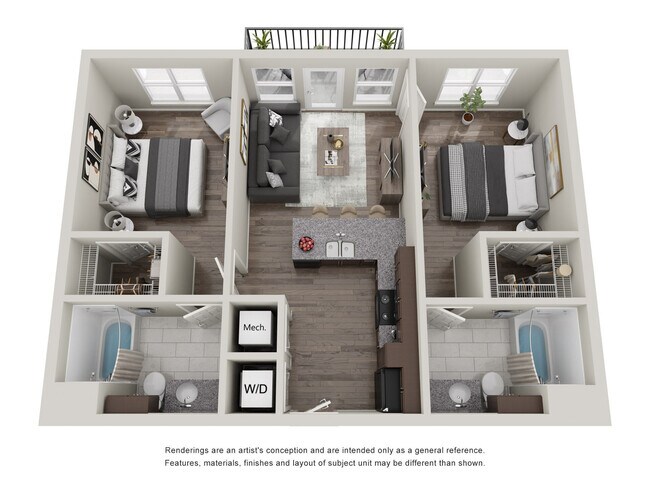 Unit 527 527 floor plan